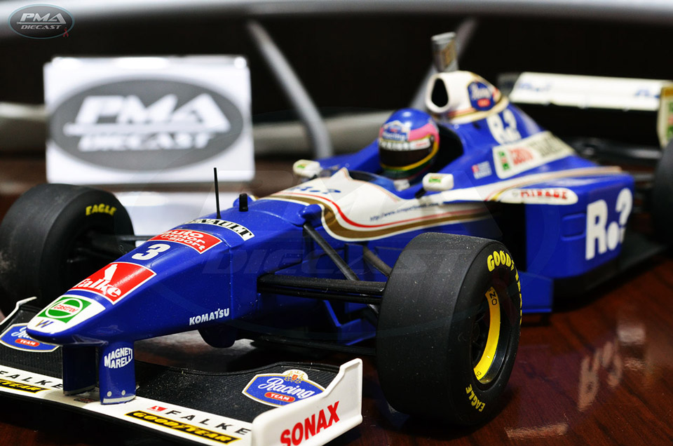 JACQUES VILLENEUVE 1997 WILLIAMS FW19 1:18